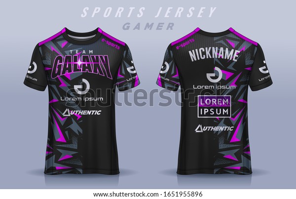 Download Tshirt Esport Design Template Soccer Jersey Stock Vector Royalty Free 1651955896