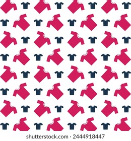 T-shirt fabulous trendy multicolor repeating pattern vector illustration design