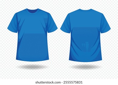 tshirt front and back mockup design template of print