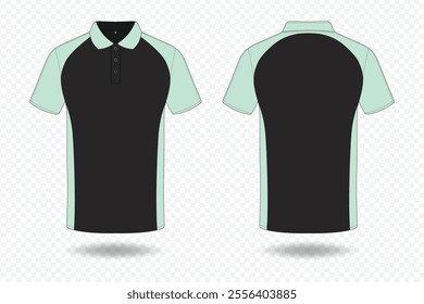 tshirt front and back mockup design template of print