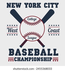 t-shirt graphic design, grange print stamp, baseball typography emblem, Creative sports logo, Vector