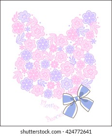 T-shirt Graphics / illustration cute rabbit