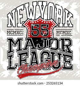 t-shirt graphics,new york sports graphic, major league graphic