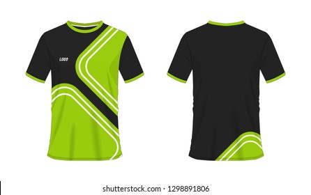 green sports jersey