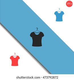 T-shirt hanger icon