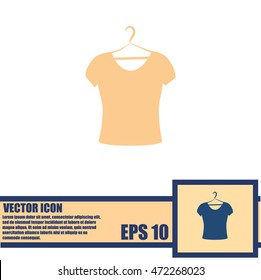 T-shirt hanger icon sale