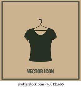 T-shirt hanger icon sale