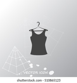 T-shirt hanger icon sale