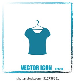 T-shirt hanger icon sale