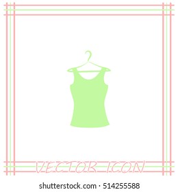T-shirt hanger icon sale