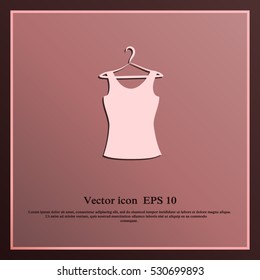 T-shirt hanger icon sale