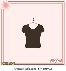 T-shirt hanger icon sale