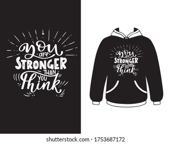 T-shirt or hoodie vector design for print template.