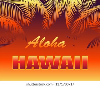 Tropical Neon Backgrounds Floral Aloha Hawaii Stock Illustration 1179400294