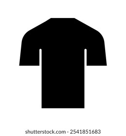 T-shirt icon. Clothes symbol. Flat design style eps 10