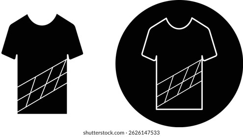  T-Shirt Icon Design zum Ausdrucken von Stil.