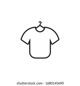 Tshirt icon design isolated on white background
