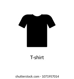 T-shirt icon. Element of minimalistic icon for mobile concept and web apps. Signs and symbols collection icon for websites, web design, mobile app on white background