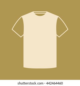 T-Shirt Icon. Eps-10.