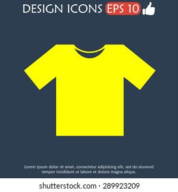 Tshirt Icon icon,  Flat Illustrator EPS 10