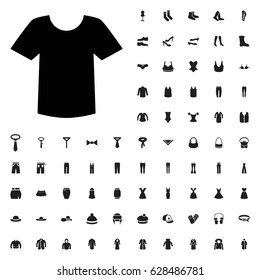 T-shirt icon illustration isolated vector sign symbol. clothes icons vector set. on white background