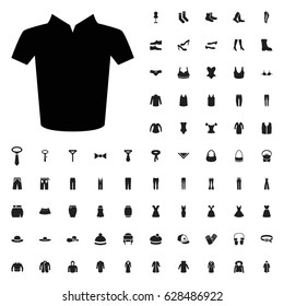 T-shirt icon illustration isolated vector sign symbol. clothes icons vector set. on white background