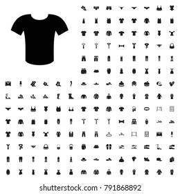 T-shirt icon illustration isolated vector sign symbol. editable clothes icons vector set.