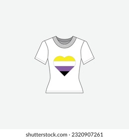 T-shirt icon isolated on background. Apparel symbol modern, simple, vector, icon for website design, mobile app, ui. Vector Illustration