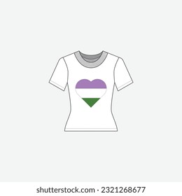 T-shirt icon isolated on background. Apparel symbol modern, simple, vector, icon for website design, mobile app, ui. Vector Illustration