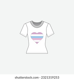 Icono de camiseta aislado en el fondo. Símbolo de ropa moderno, simple, vector, icono para el diseño de sitios web, aplicación móvil, ui. Ilustración vectorial