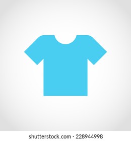 T-shirt Icon Isolated on White Background