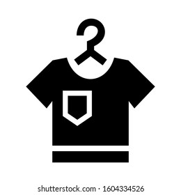 t-shirt icon isolated sign symbol vector illustration - Collection of high quality black style vector icons
