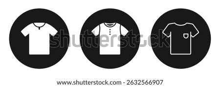 T-shirt icon isolated in white colors. T-shirt filled and outline vector icon from clothes collection for web, mobile apps and ui. Vector illustration, eps 10.