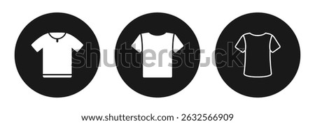 T-shirt icon isolated in white colors. T-shirt filled and outline vector icon from clothes collection for web, mobile apps and ui. Vector illustration, eps 10.
