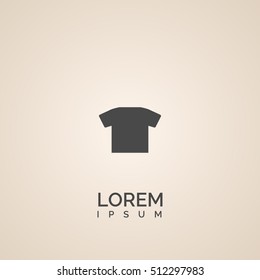 t-shirt icon. t-shirt logo