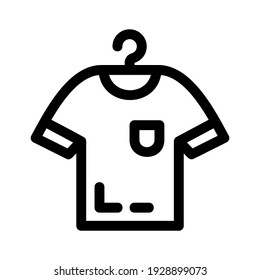icono de camiseta o logotipo símbolo de señas aislado ilustración vectorial - iconos vectoriales de estilo negro de alta calidad
