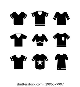 tshirt icon or logo isolated sign symbol vector illustration - Collection of high quality black style vector icons
