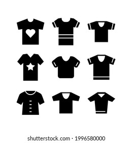 tshirt icon or logo isolated sign symbol vector illustration - Collection of high quality black style vector icons
