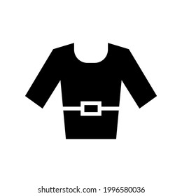 tshirt icon or logo isolated sign symbol vector illustration - high quality black style vector icons
