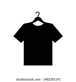  Tshirt icon   on the hanger. dress vector icon. clothing icon dress 