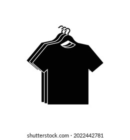  Tshirt icon   on the hanger. dress vector icon. clothing icon dress 