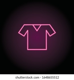 Tshirt icon. Simple thin line, outline vector of shopping icons for ui and ux, website or mobile application