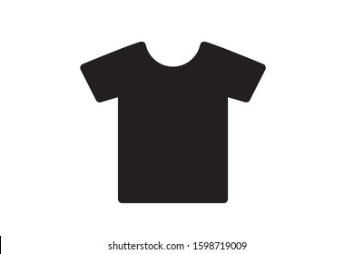 t-shirt icon simple vector illustration