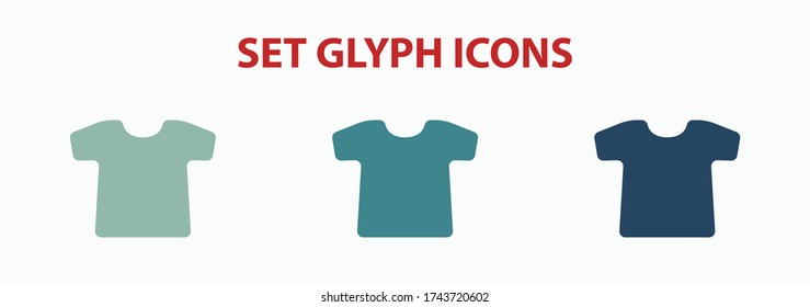 t-shirt icon stock vector illustration flat design.