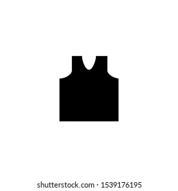 T-shirt icon. Summer fashion symbol