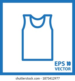 T-shirt icon symbol. Clothes and Fashion Accessories Icon. Eps10 vector illustration.