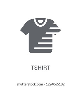 Tshirt icon. Trendy Tshirt logo concept on white background from Clothes collection. Suitable for use on web apps, mobile apps and print media.