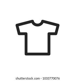 T-shirt icon vector