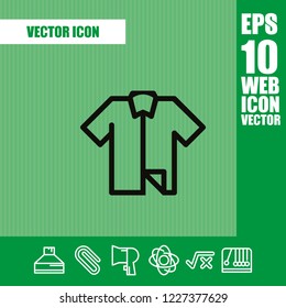 T-shirt icon vector
