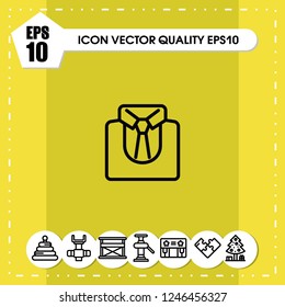 T-shirt icon vector